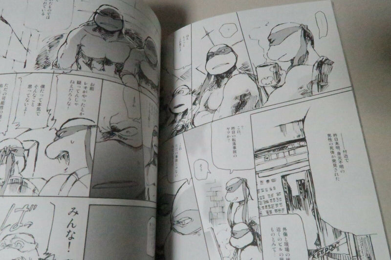 Teenage Mutant Ninja Turtles doujinshi (B5 130pages) misei kuroc jekyLL TMNT