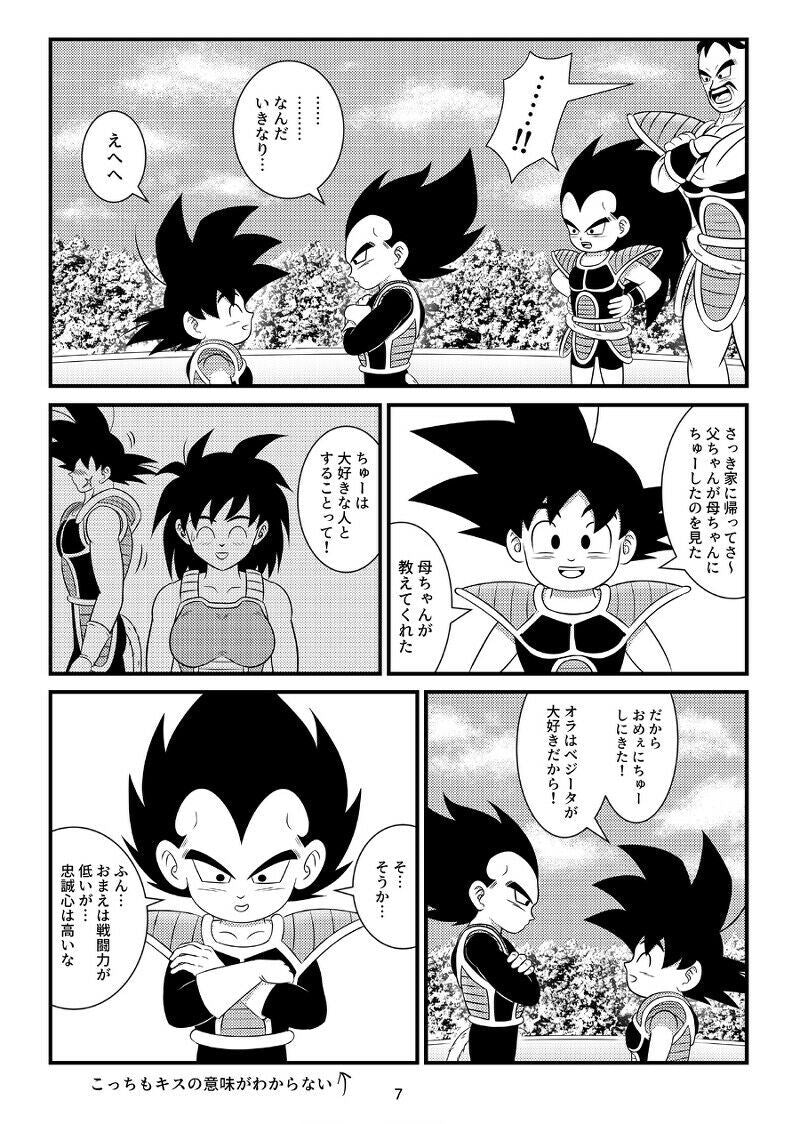 Doujinshi Dragon Ball Goku X Vegeta (B5 20pages) kiss suki Kakalot