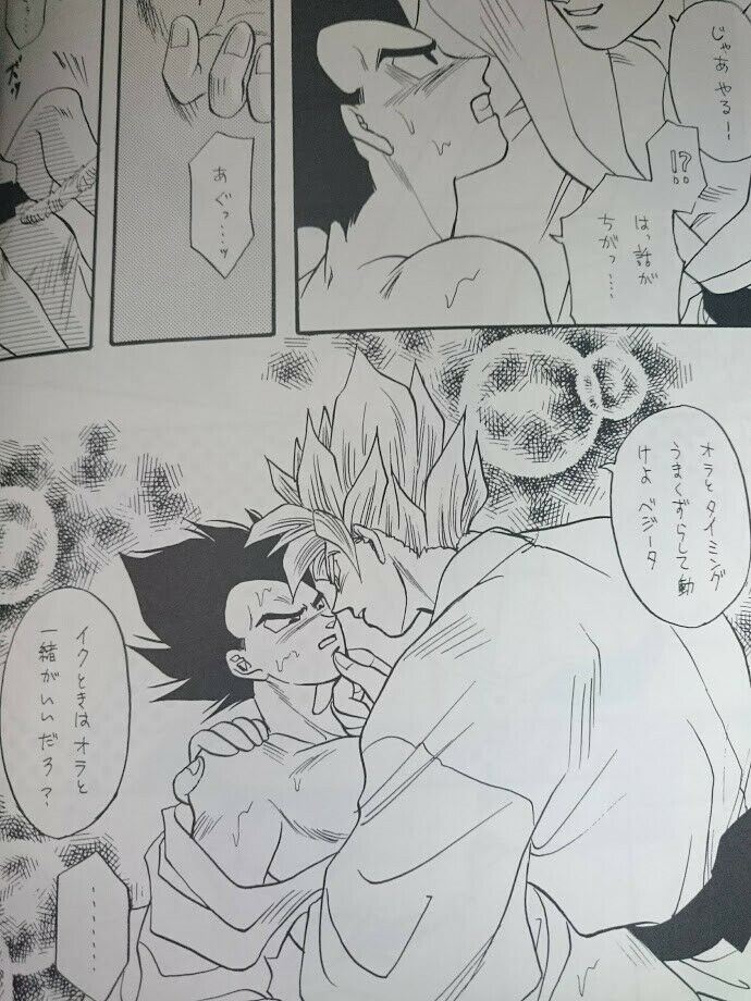 Dragon Ball Doujinshi Goku X Vegeta (B5 50pages) 1993 year very rare