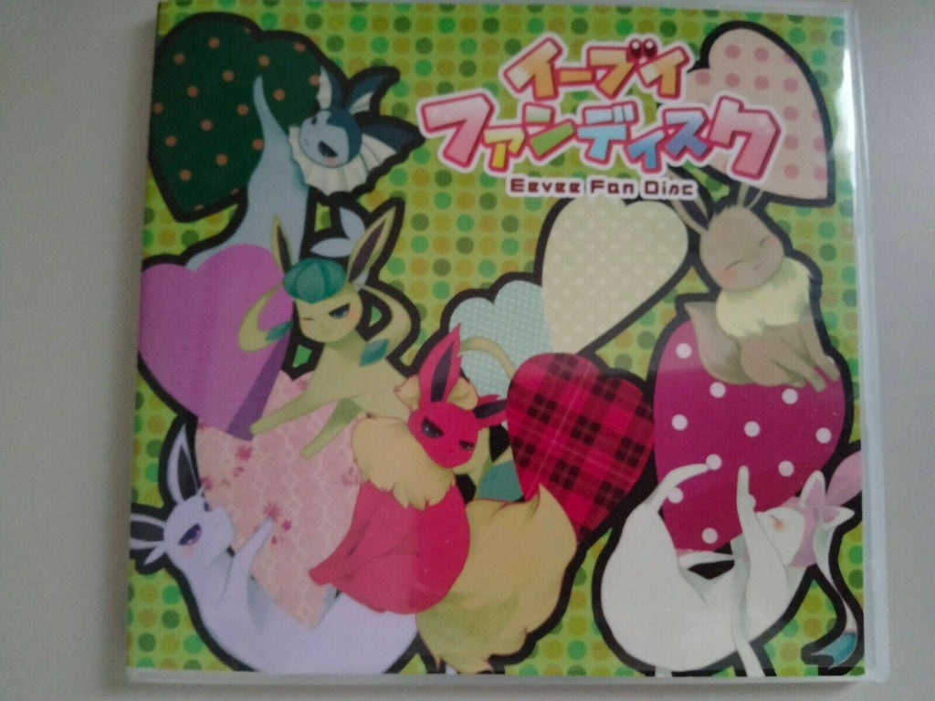 Furry Pokemon Doujin CD Illustration kemono Eevee Fan Disc