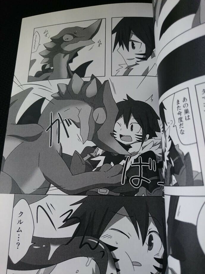 Monster hunter stories doujinshi Nazuchi x Rider (A5 30pages) furry kemono MH