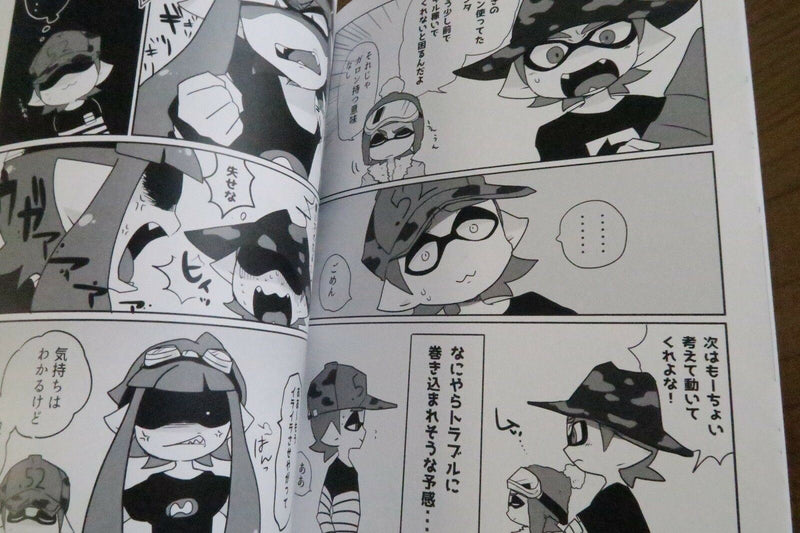 Doujinshi Splatoon .52 Gallon BOY & Hot Blaster GIRL (B5 58pages ) NANA Suimamir