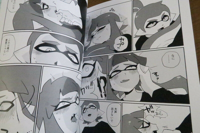 Doujinshi Splatoon .52 Gallon BOY & Hot Blaster GIRL (B5 58pages ) NANA Suimamir