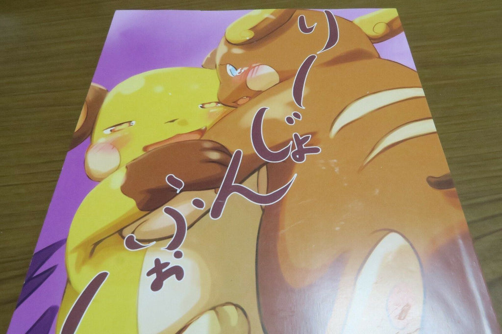 POKEMON doujinshi Raichu X Raichu (B5 20pages) Roegakan Rijyon furry kemono