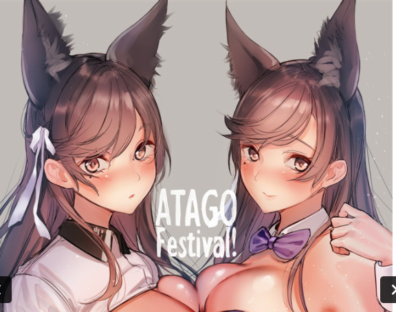 Doujinshi fan fiction books ATAGO Festival bunny book NEW Comic Japanese origin