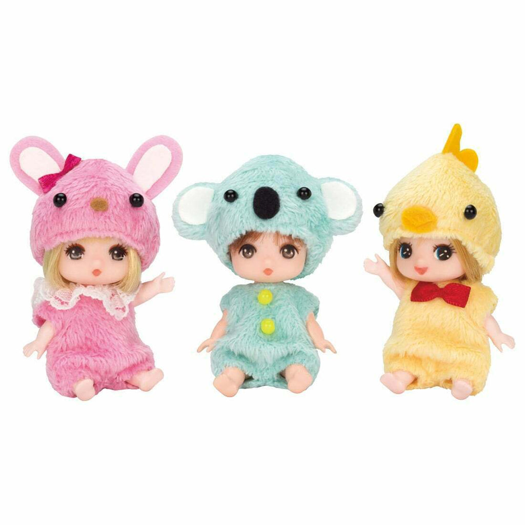 Licca chan Triplet baby Kako chan Miku chan Gen kun LD 23 24 25 Limited JP