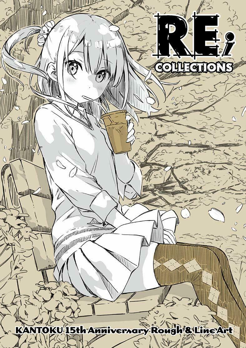 NEW Re;collections KANTOKU 15th Anniversarey Rough&Line Art Book | Japan Anime