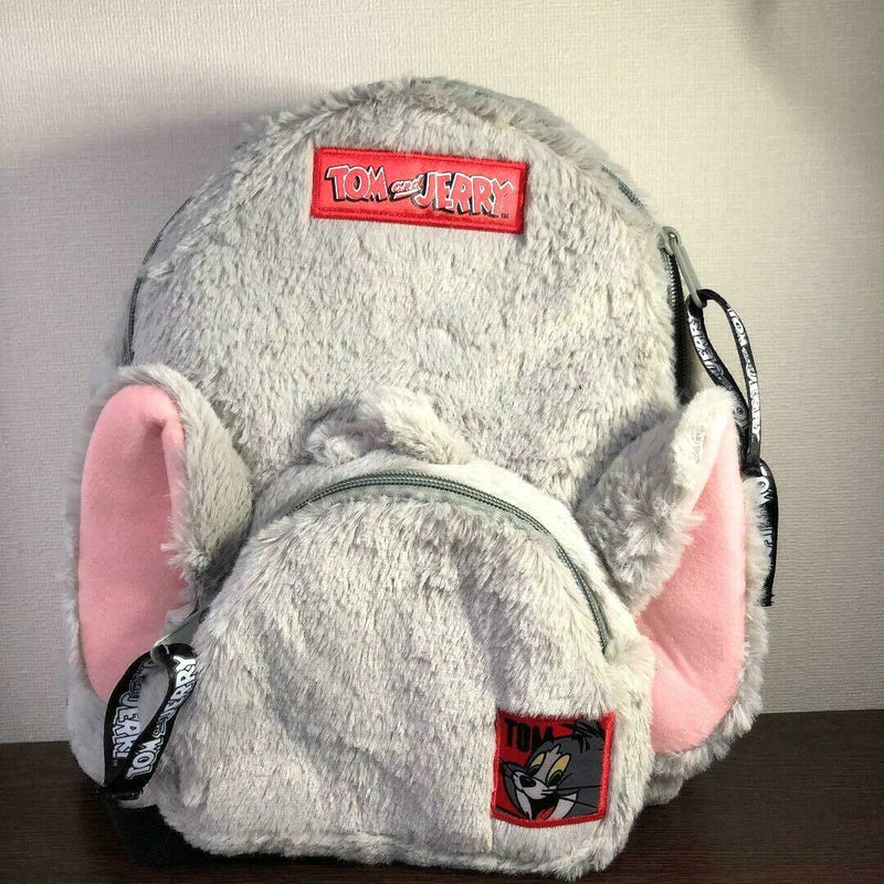 Tom and Jerry Plush Fluffy Backpack Tom ver. Limited to JAPAN 13.4in