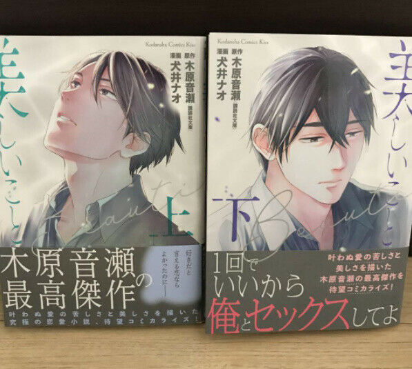 Japanese editionBL Yaoi Comic Sexy Utukushiikoto Konohara Narise Inui Nao