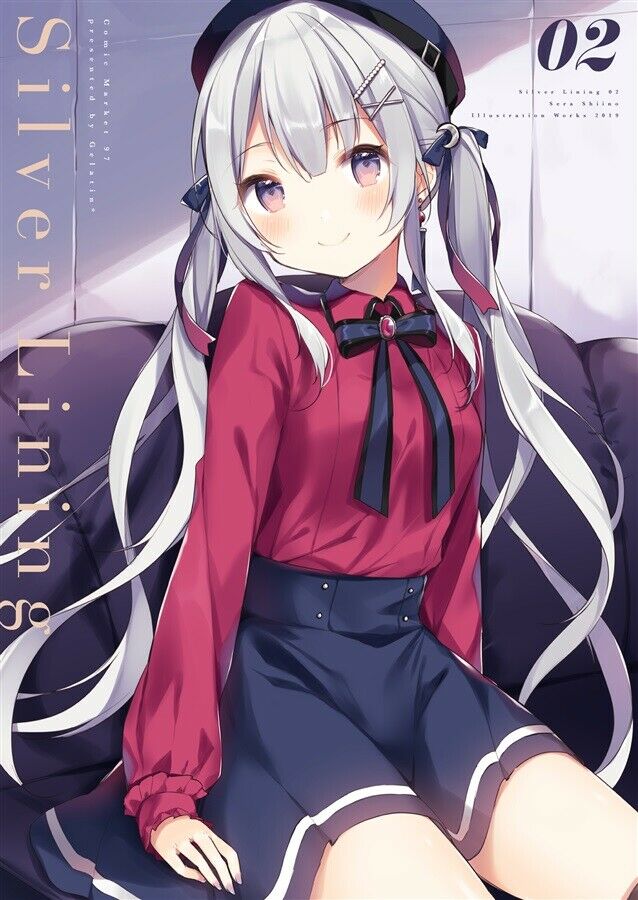 Silver Lining vol.2 Original Color Illustration Doujin book A4/28P 2019 Winter