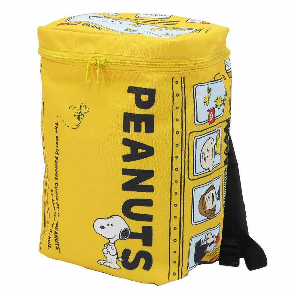 PEANUTS SNOOPY Square Backpack for kids School bus ver. Limited to JP