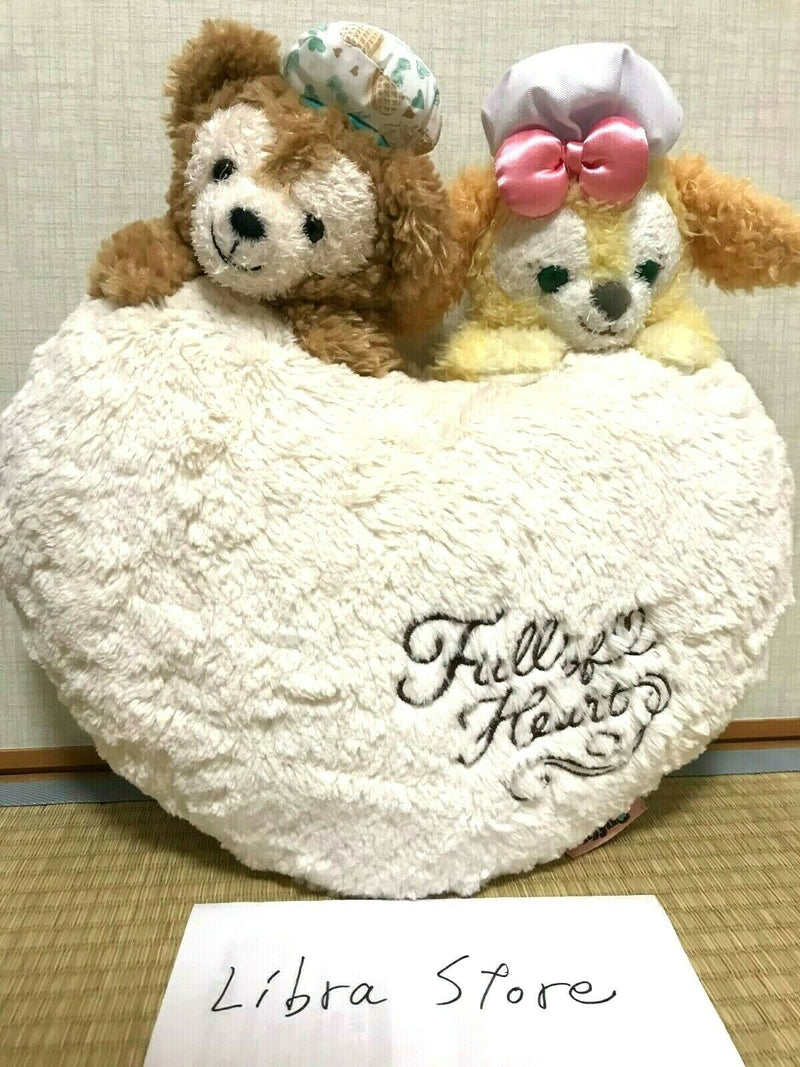 Mint Duffy & Cookie Ann Cushion Heart Warming Days Limited to Tokyo Disney 2020