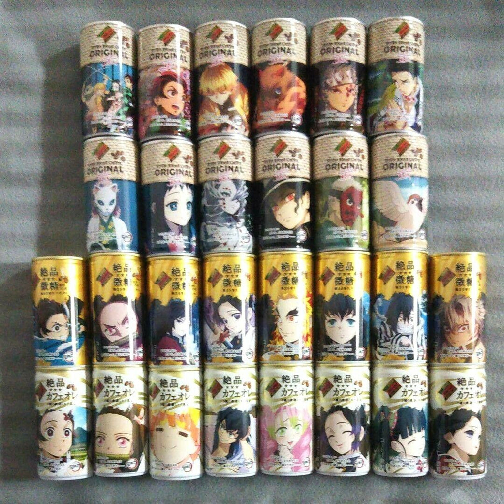 DEMON SLAYER Kimetsu no Yaiba Coffee Empty can 28 Types Complete SET