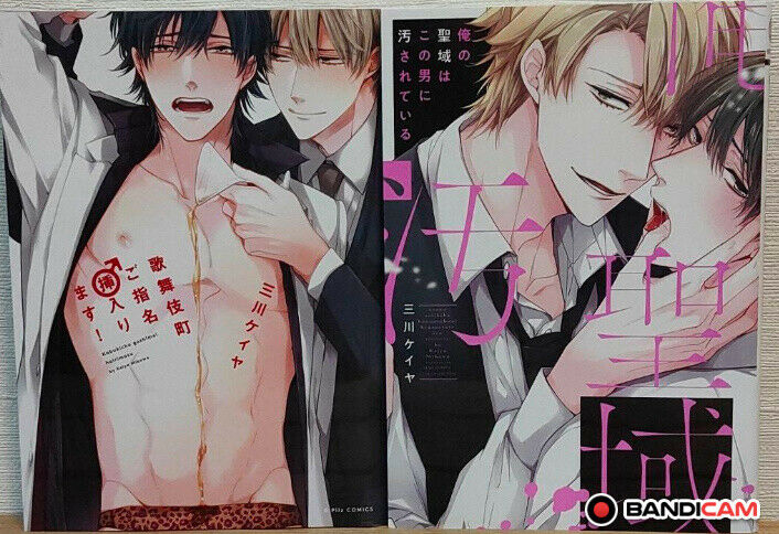 BL Boys Love Shounenai Sexy Manga Comic‚Qset Kabukichou Orenoseiiki Mikawa keiya