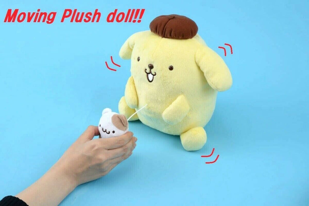 Sanrio Pom Pom Purin with Muffin Moving Plush doll Limtied to JAPAN