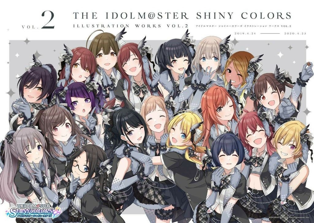 NEW' The Idolmaster Shiny Colors Illustration Works Vol.2 | JAPAN Art Book