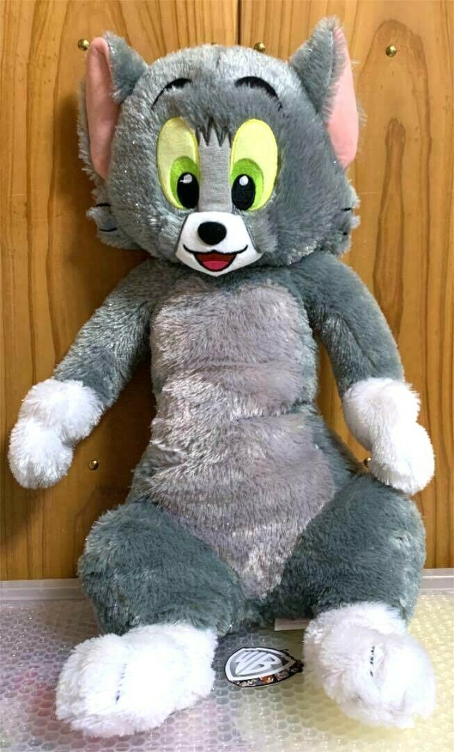 Tom and Jerry Premium BIG Glitter Plush doll Open Mouth ver. Limited JP 25"
