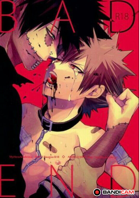 Popular Heroaca Doujinshi Yaoi BL Sexy Dabi x Katsuki Bakugou BAD END APO 24p