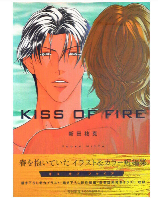 Art WorksBL Yaoi Youka Nitta Illustration Haruwodaiteita KISS OF FIRE 95p