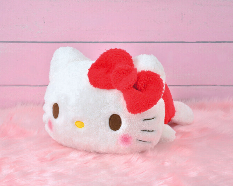 Sanrio Hello Kitty Mega BIG Plush doll Red Cheeks ver. Limited to JP 16in
