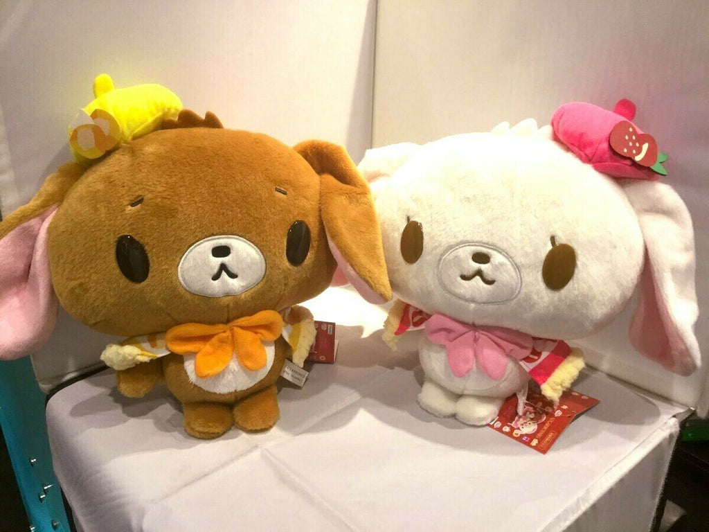 Sanrio Sugar Bunnies Gato Poncho BIG Plush Doll 2PCS SET Limited to JAPAN