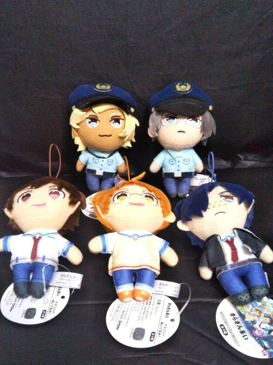 Sarazanmai Plush doll Mascot 5PCS SET Limited to JAPAN