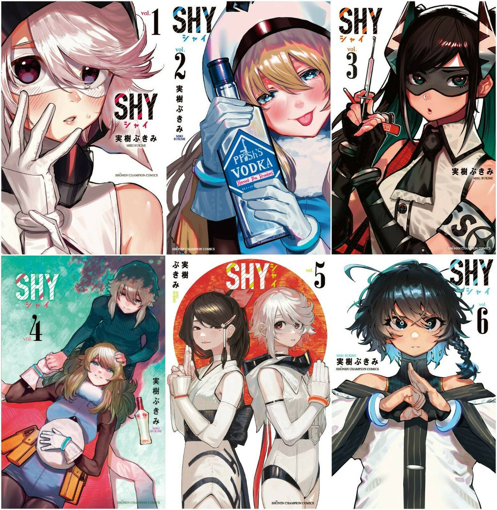 Japanese Manga Book SHONEN CHAMPION COMICS SHY vol.1-6 set New
