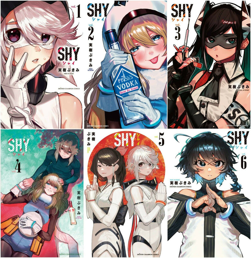 Japanese Manga Book SHONEN CHAMPION COMICS SHY vol.1-6 set New