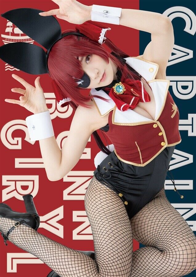 CAPTAIN BUNNY GIRL Vtuber hololive Captain Original Cosplay Photo book A4/24P