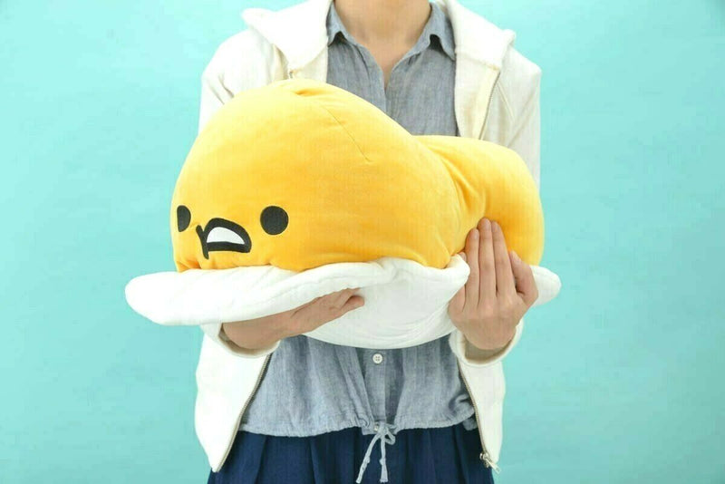 Sainrio Gudetama Mega BIG Fluffy Plush doll Limited to JAPAN 18in