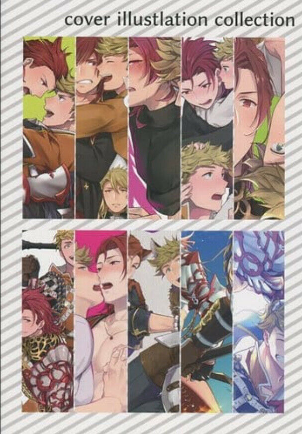 Doujinshi Granblue Fantasy Vane �~ Percival cover illustlation collection A5/28p