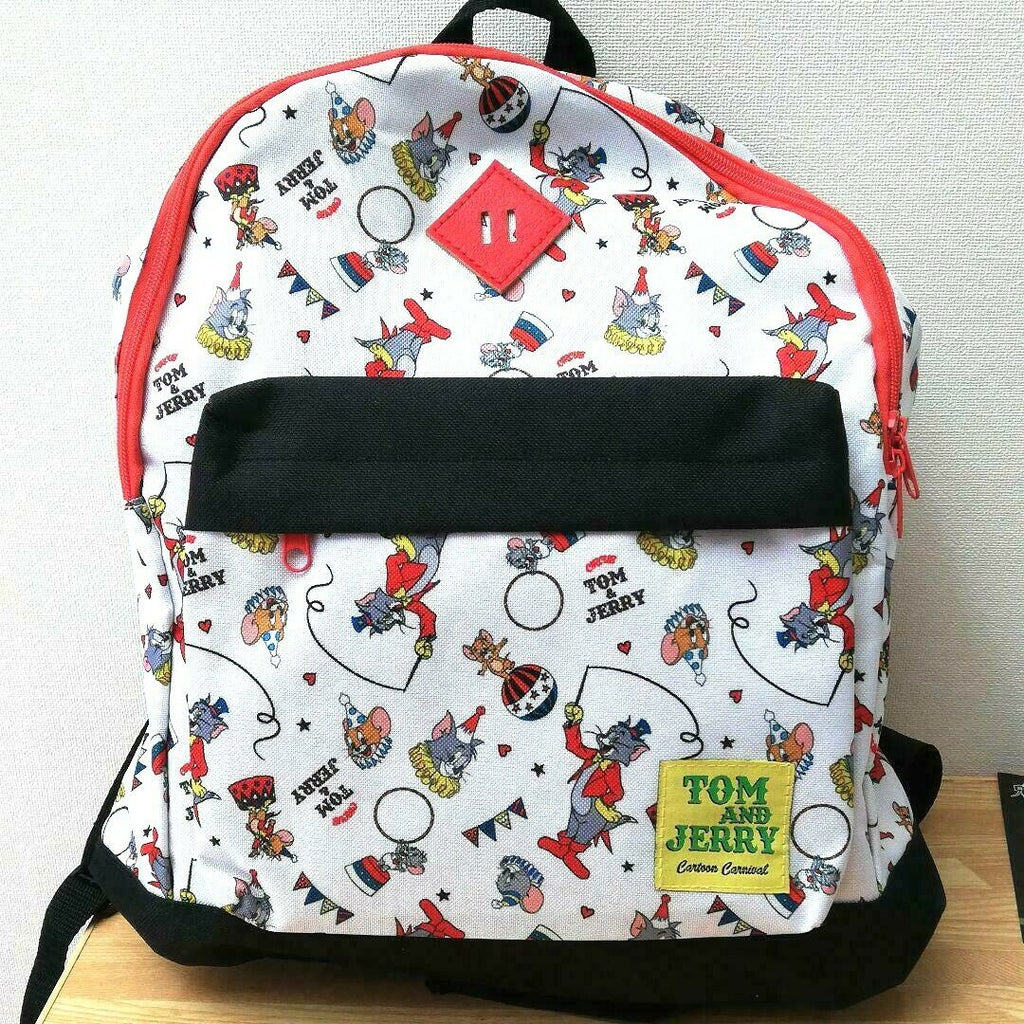 Tom and Jerry Casual Backpack vol.2 Circus pattern Limited to JAPAN 16in