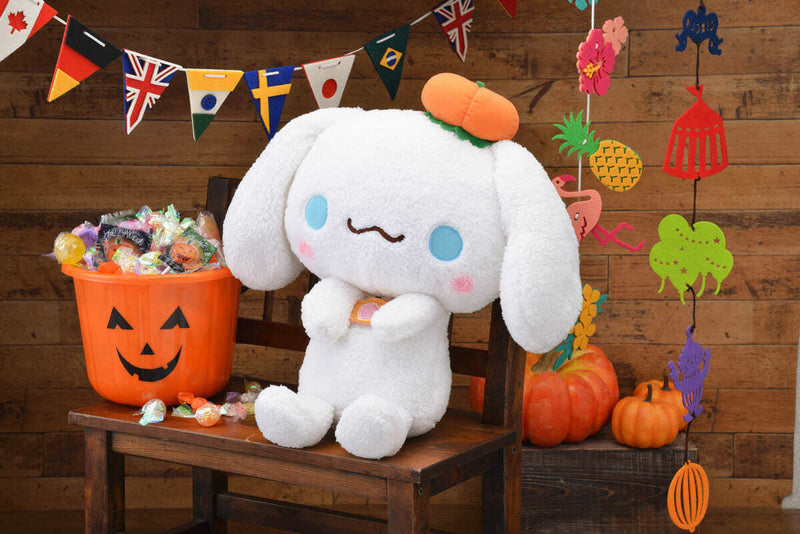 Sanrio Cinnamoroll Mega BIG Plush doll Pumpkin ver. Limited to JAPAN 15in