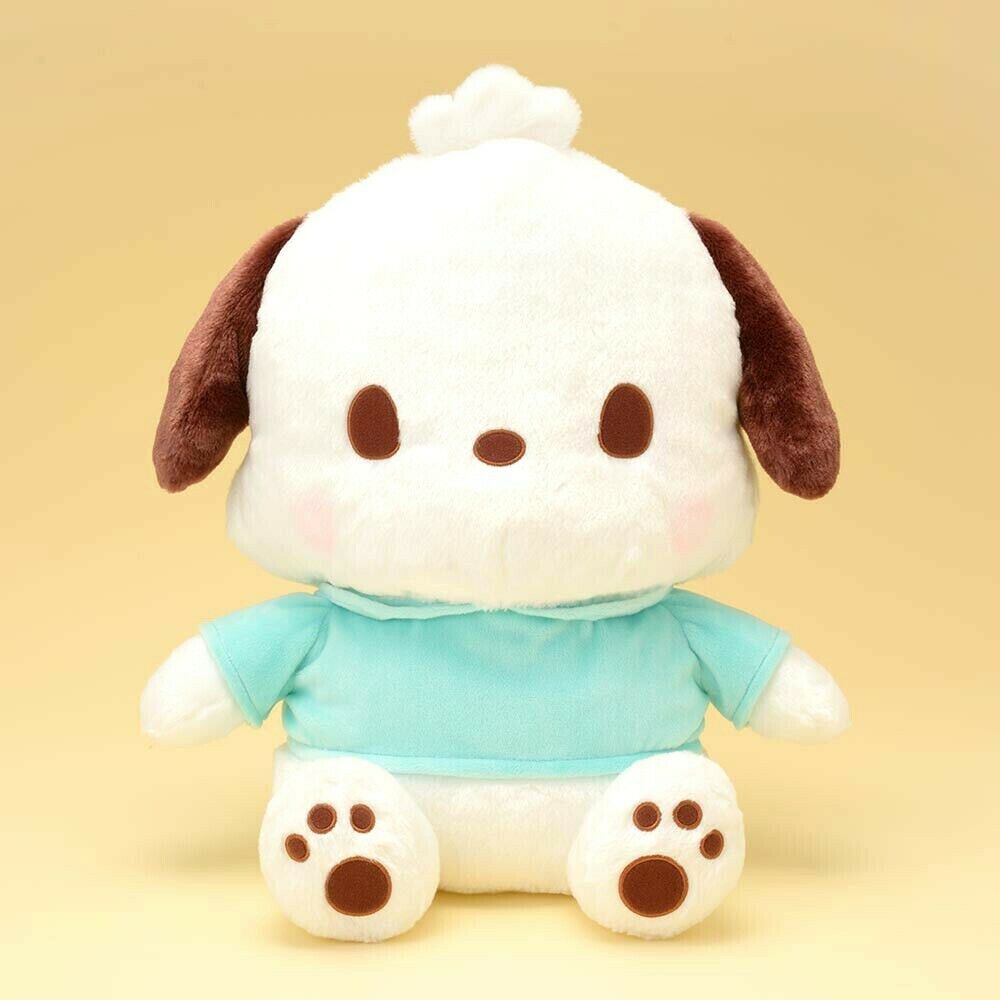 Sanrio Pochacco Giga BIG Plush doll Pastel Green ver. Exclusive to JP 18in