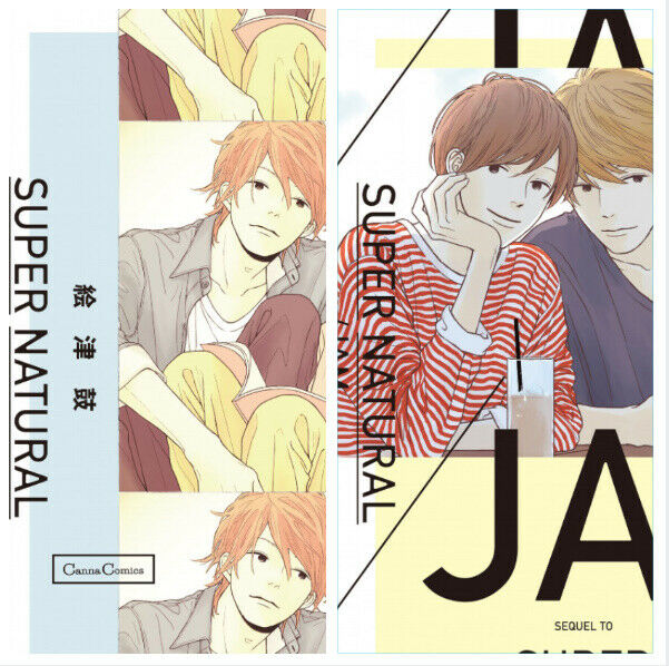 Japanese editionBL Yaoi Comic Boys Love SUPER NATURAL/JAM 2 set Etsuko