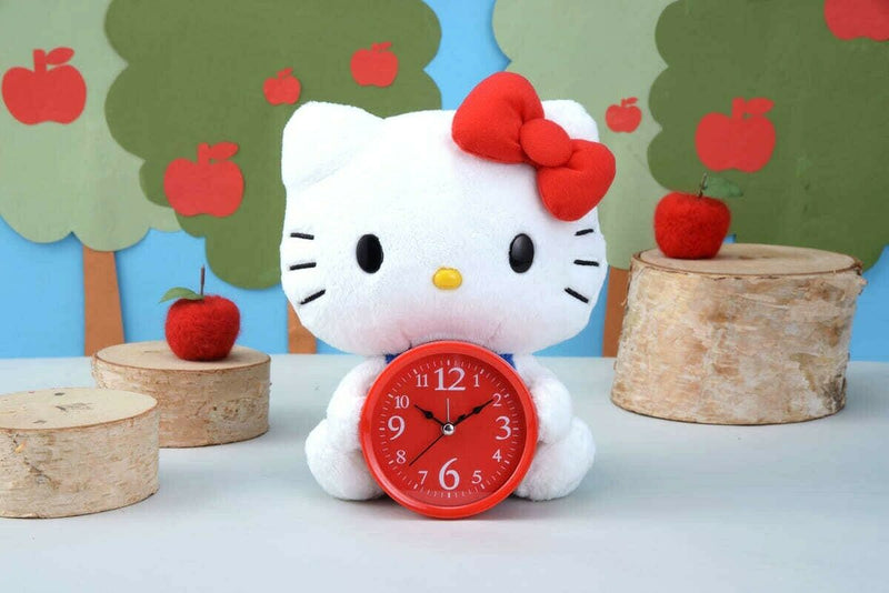 Sanrio Hello Kitty 45th Anniversary Premium Alarm Clock Plush doll Limited