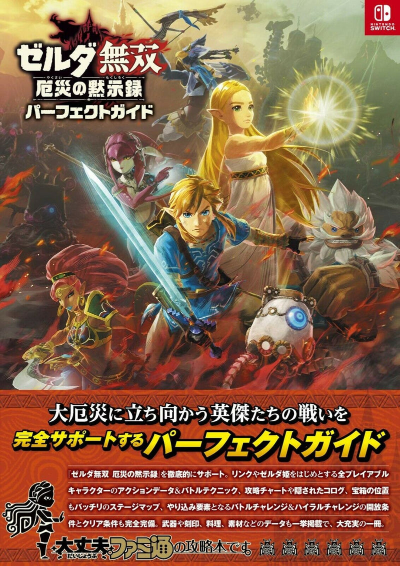 NEW' Hyrule Warriors Age of Calamity Guide Book | JAPAN The Legend of Zelda