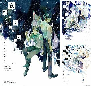 Japanese editionBL Yaoi Comic Yozoranosumikkode Vol.1-3 set Hayakawa nojiko