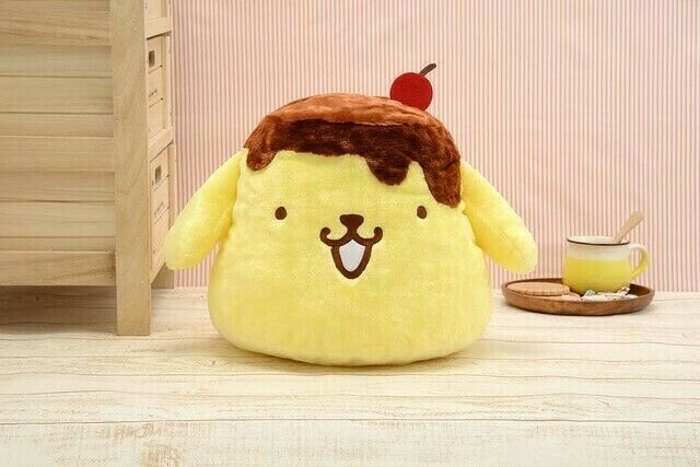 Sanrio Pom Pom Purin Mega BIG Cushion Pudding type Limited to JAPAN 16.5in