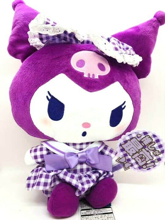 Sanrio Kuromi Character Awards Pushing Activity Plush doll Limited to JP