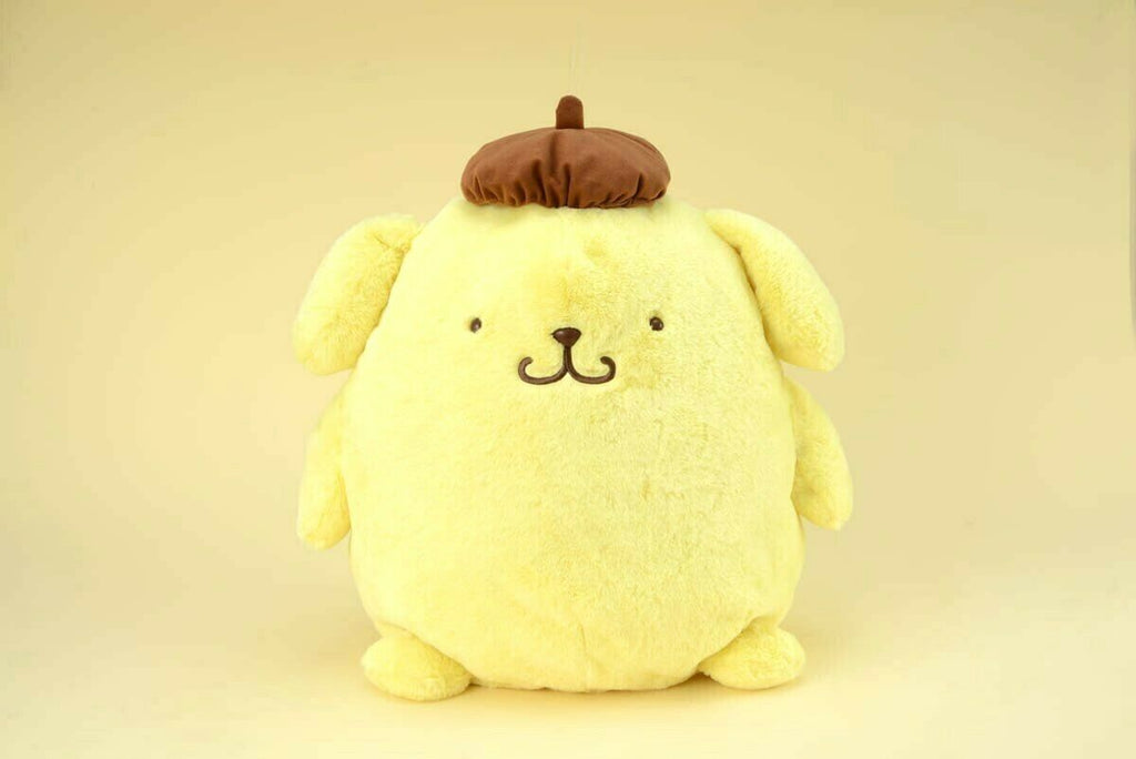 Sainrio Pom Pom Purin Giga BIG Fluffy Plush doll Limited to JAPAN 16.5in