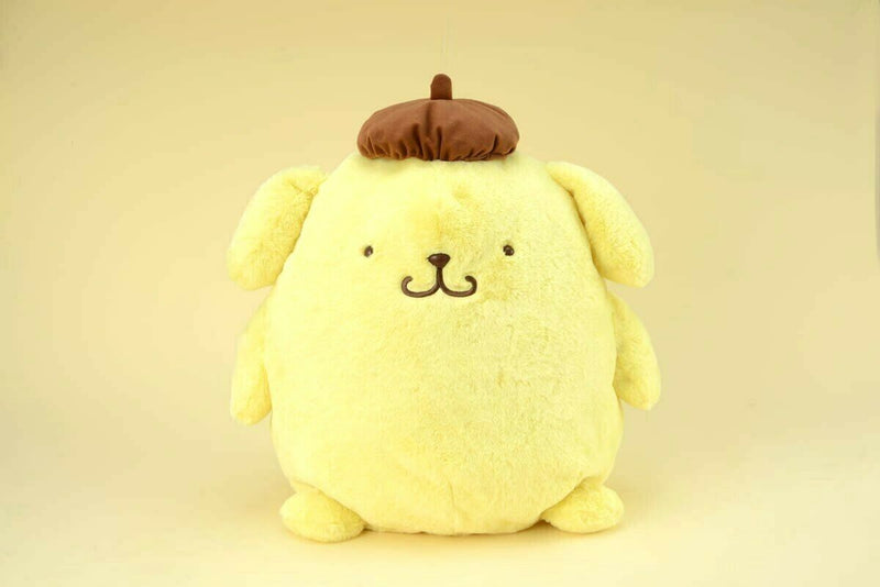 Sainrio Pom Pom Purin Giga BIG Fluffy Plush doll Limited to JAPAN 16.5in