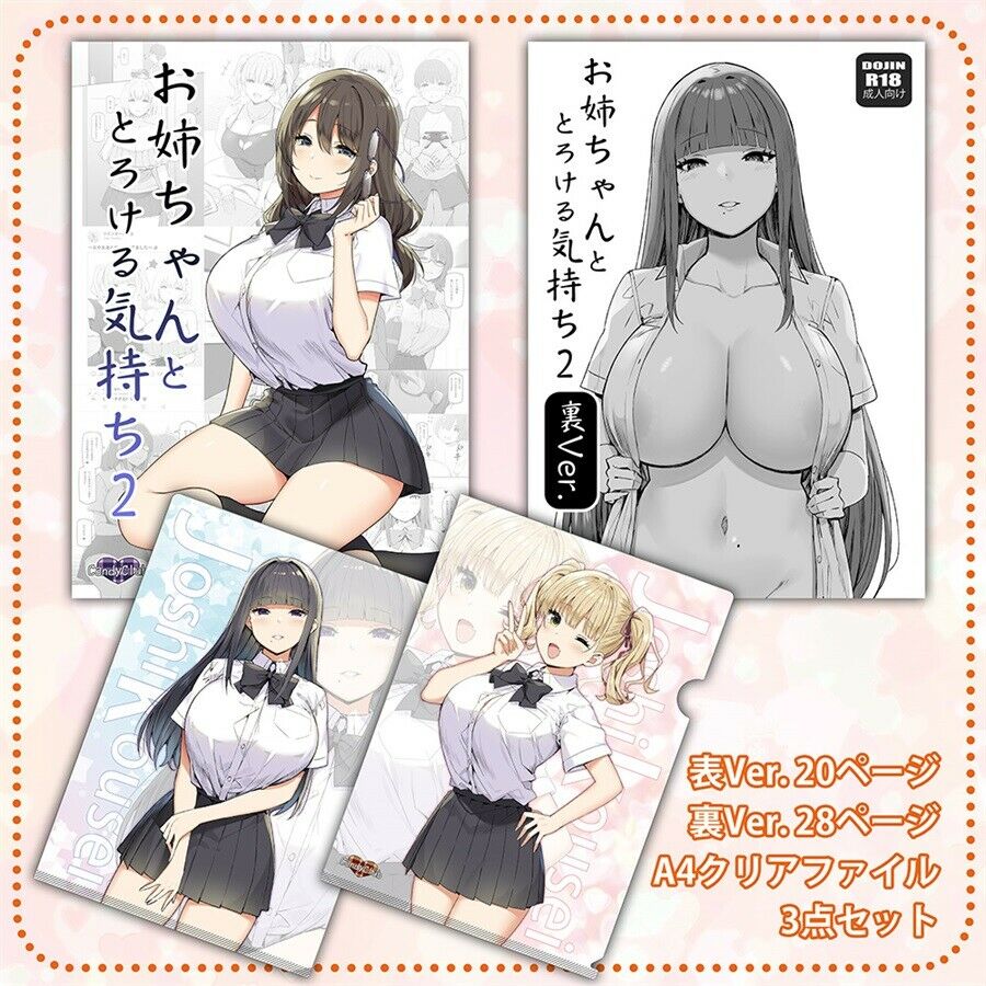 original Doujinshi fan fiction books Feelings that melt with your sister 2 Front