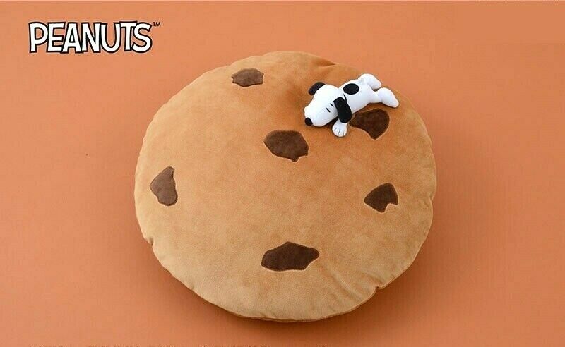 PEANUTS SNOOPY Mega BIG Cookie Cushion Limited to JAPAN 15.7in 40cm