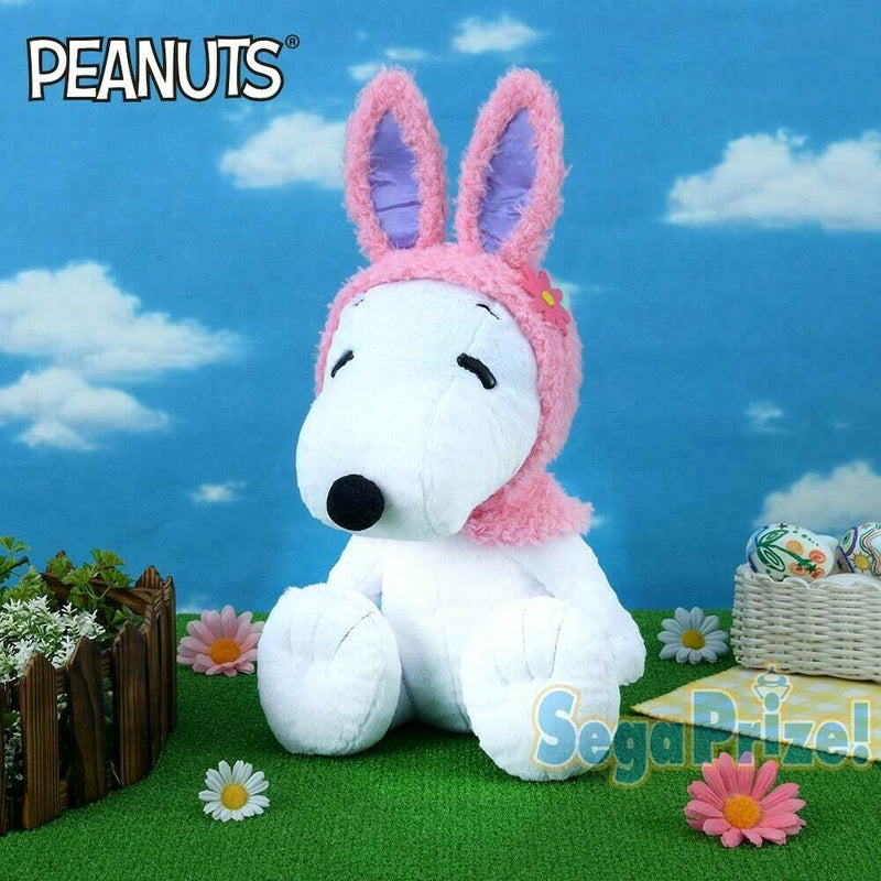 PEANUTS SNOOPY Mega BIG Plush doll Rabbit Costume ver. Limited to JP 18in