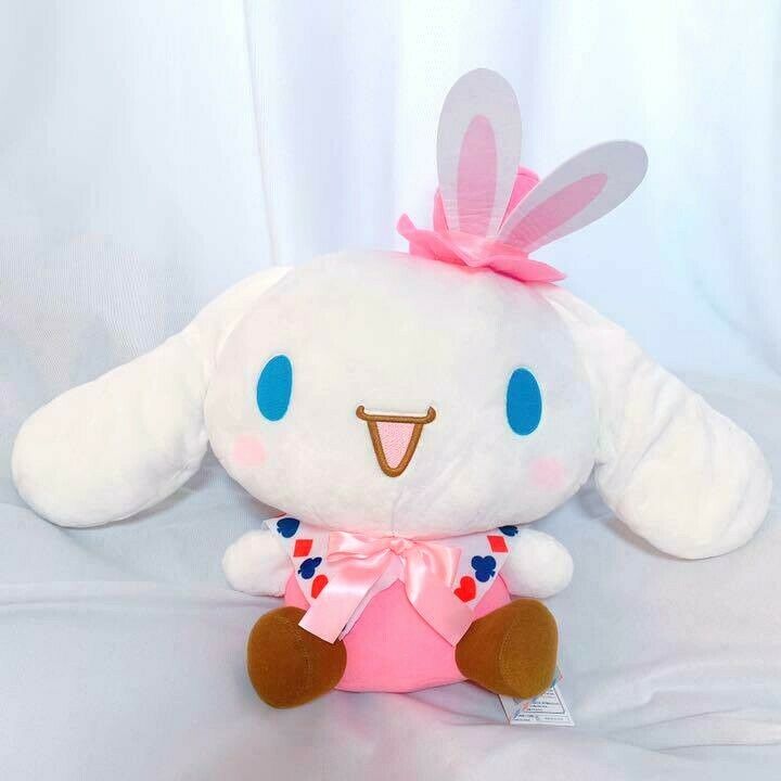 Sanrio Cinnamoroll Wonderland BIG Plush Doll Pink Limited to JAPAN 15.7in