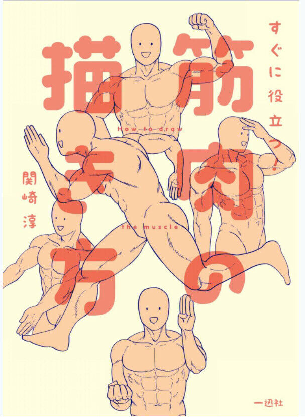 How to drawillustration muscle 79p Manga Doujinshi Japan Anime