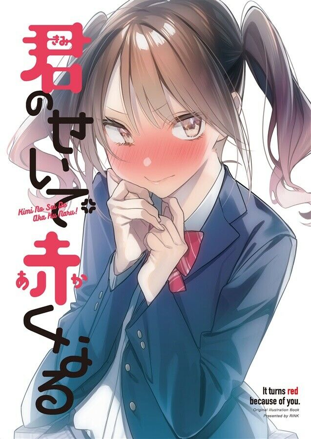 Doujinshi fan fiction books Liberty It turns red because of you Japanese Game Ma