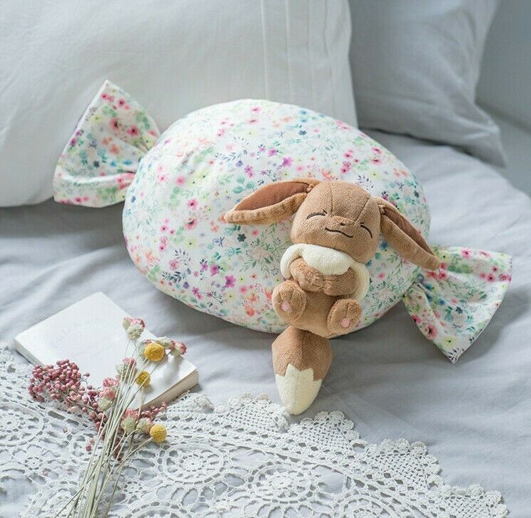 Pok?mon Eevee Plush Pillow Ichiban Kuji Prize B Exclusive to JAPAN