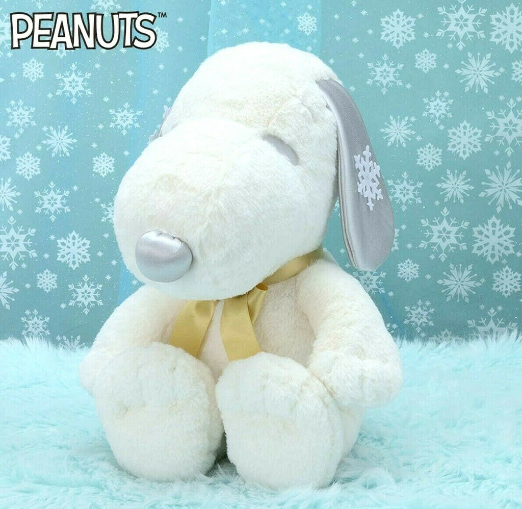 PEANUTS SNOOPY Mega BIG Snow style Plush doll Limited to JAPAN 13.4in